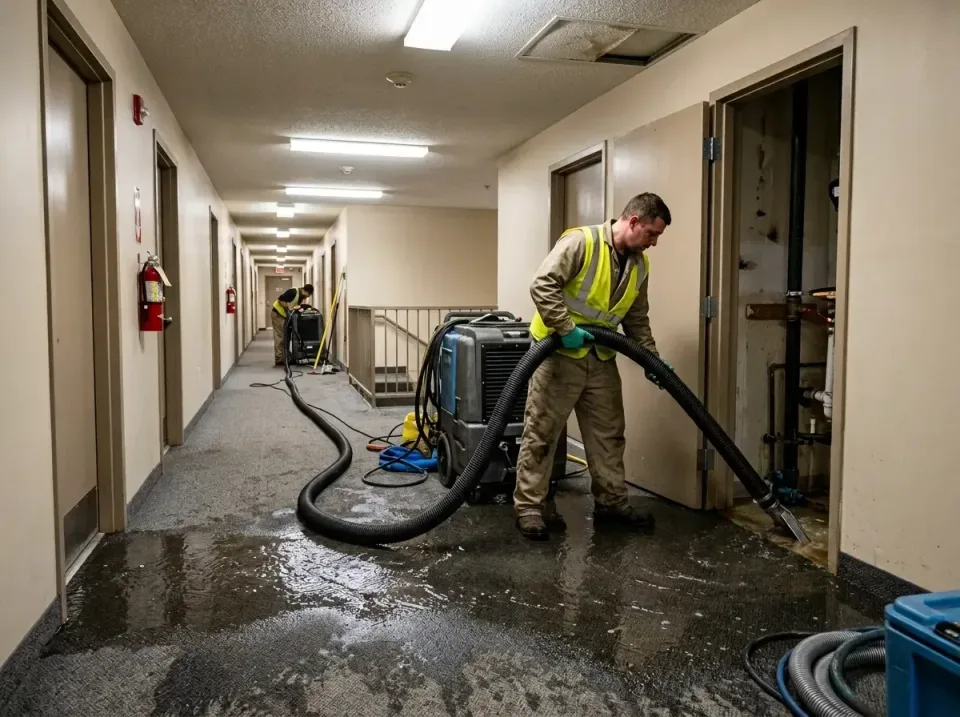 multi-unit-apartment-hallway-f-005 — frequently asked questions, Emergency Burst Pipe Water Extraction & Removal in Thoreau,…